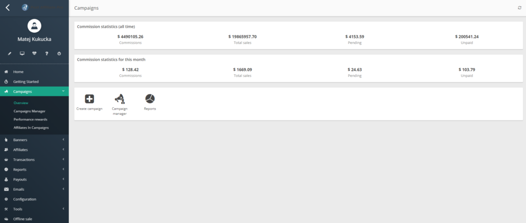 Post Affiliate Pro Screenshot