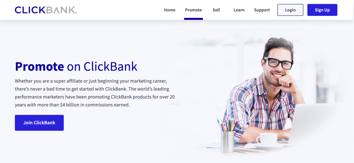 Best affiliate networks ClickBank