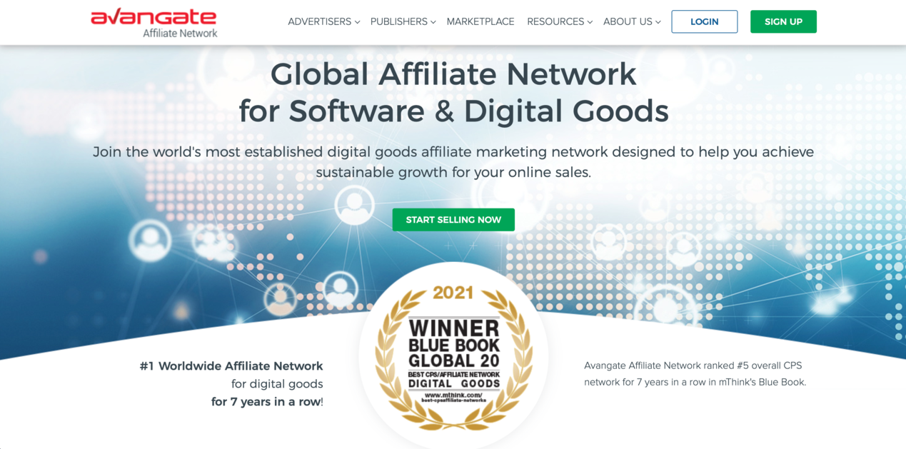 Top affiliate networks Avangate