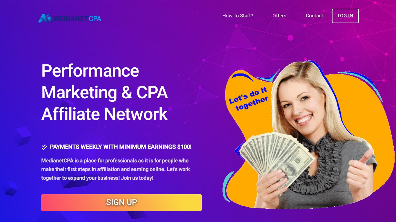 Performance Marketing & CPA Affiliate Network