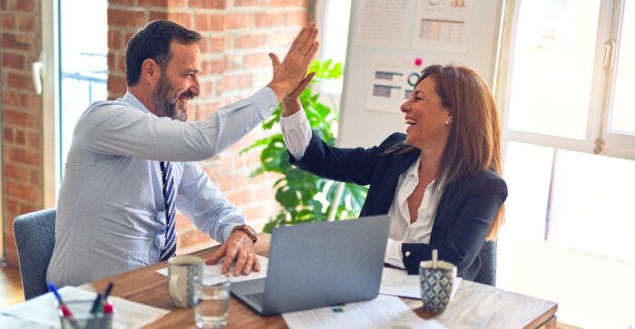 business partners plans highfive