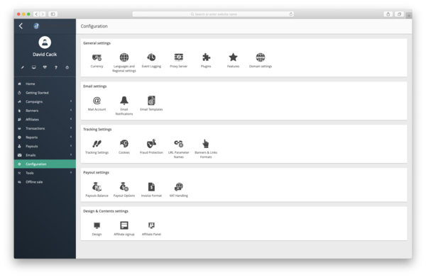 Pós-configuração do Affiliate Pro