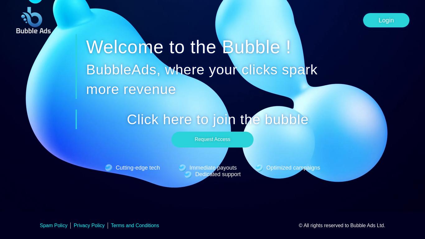 Bubble Ads | Home