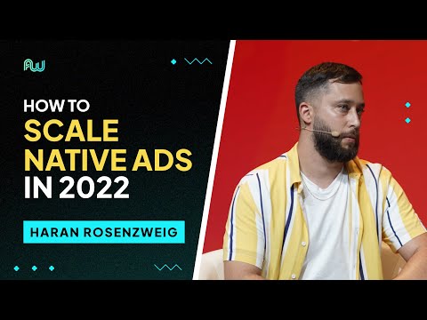 Youtube video: How to Scale Native Ads in 2022