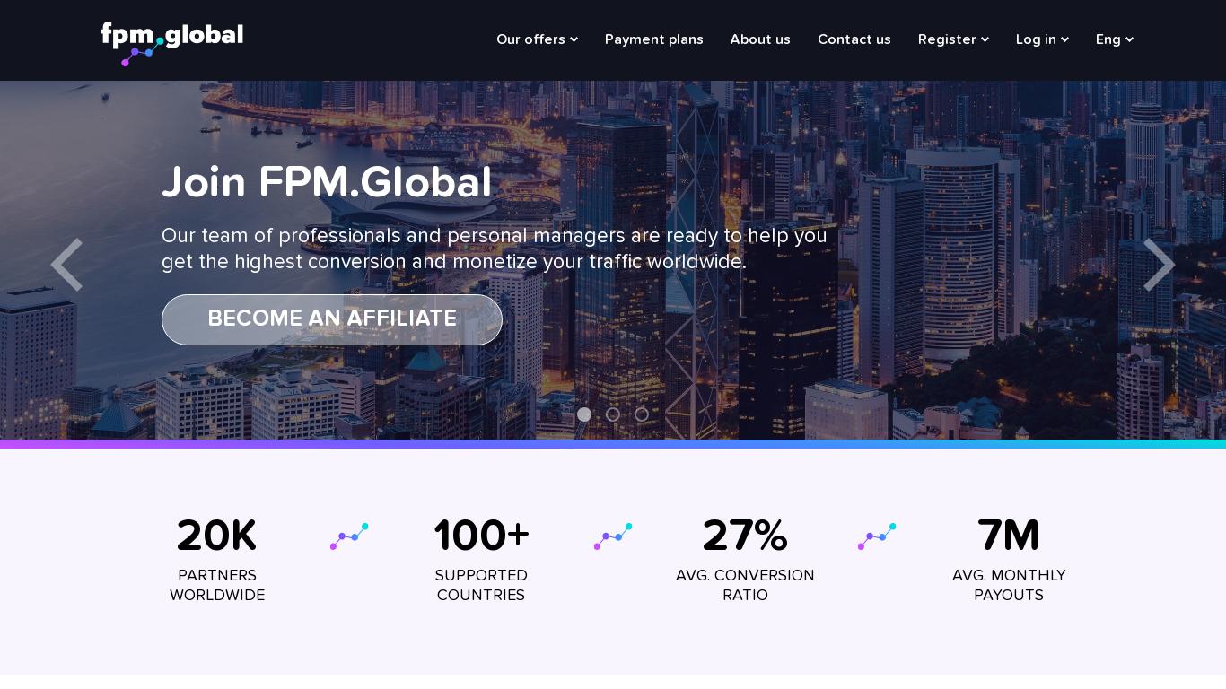 FPM.global offers exclusive financial offers, including Libertex and All-in-one-Crypto, with dedicated support and high standards for affiliates and clients.