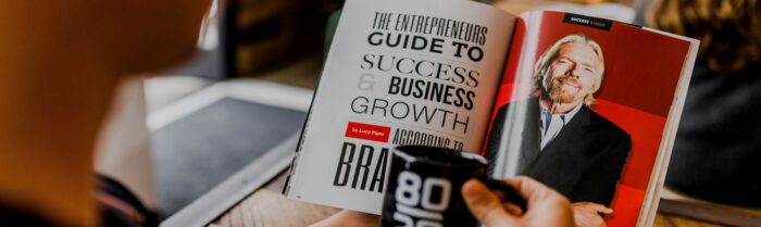 Book with guide to succes