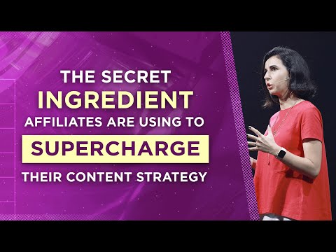 Youtube video: The Secret Ingredient Affiliates Are Using To Supercharge Their Content Strategy