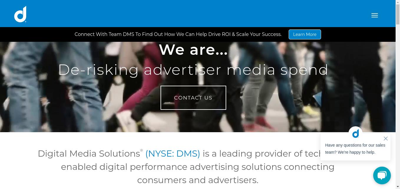 Digital Media Solutions, Inc. (DMS) drives better business results through our innovative digital performance advertising solutions.