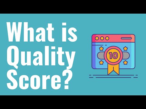 Youtube video: What is Quality Score? Google Ads Quality Score Explained For Beginners