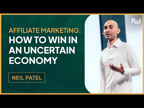 Youtube video: Affiliate Marketing: How to Win in an Uncertain Economy | AW Dubai 2023