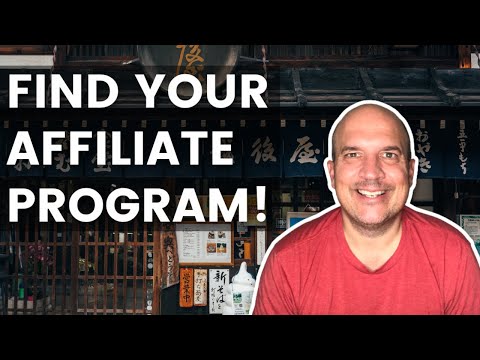 Youtube video: How To Find Affiliate Programs In Your Niche To Promote - Make Money Online