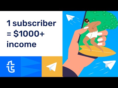 Youtube video: How To Earn Money From The Telegram? Fast Methods