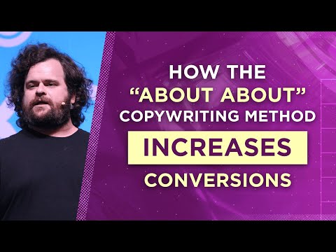 Youtube video: How the “About About” Copywriting Method Increases Conversions