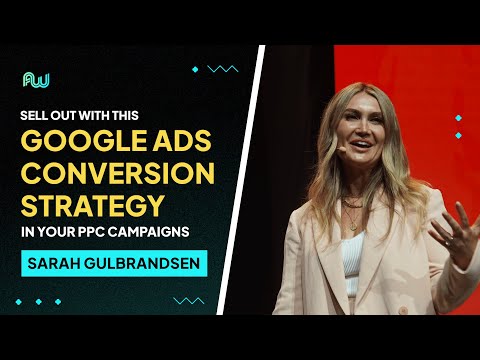 Youtube video: Sell Out With This Google Ads Conversion Strategy in your PPC Campaigns