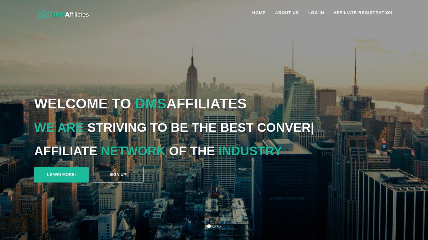 DMSAffiliates is a leading affiliate network that offers the highest paying and best converting offers in various verticals. They provide outstanding support with real-time reporting, mobile responsive landing pages, and 24/7 assistance. They also offer the best publisher contests, ensuring a great partnership with their publishers. Their goal is to be the highest paying network in the industry and they offer innovative designs and features to achieve this goal. Register now to experience their top features.