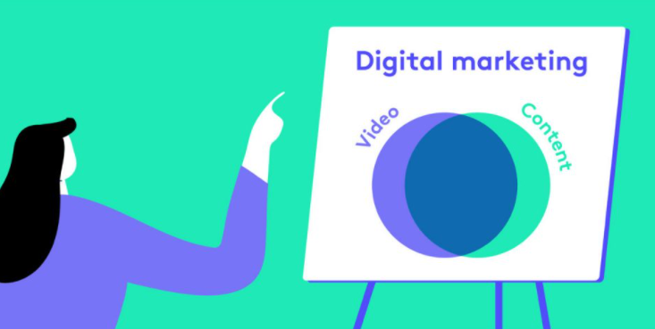Digital marketing illustration