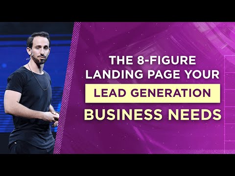 Youtube video: The 8-Figure Landing Page Your Lead Generation Business Needs