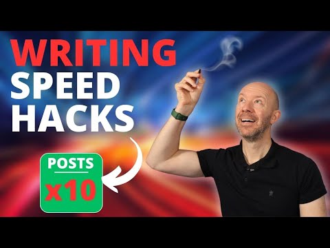 Youtube video: Writing Hacks Revealed: Write & Publish Niche Site Content Faster