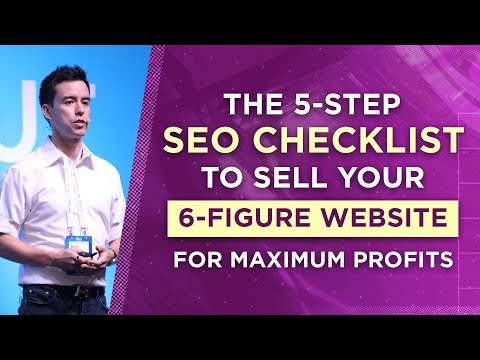 Youtube video: The 5-Step SEO Checklist To Sell Your 6-Figure Website For Maximum Profits