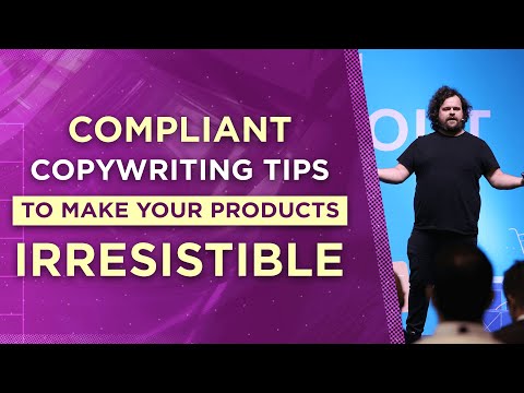 Youtube video: Compliant Copywriting Tips to Make Your Products Irresistible