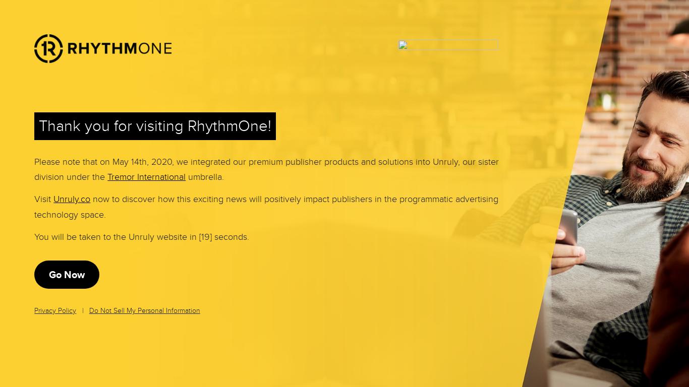 RhythmOne, a Tremor International company, drives real business outcomes in multiscreen advertising. Powered by one of the world’s most efficient and effective programmatic platforms, we provide innovative data-driven solutions for brands to connect with consumers.